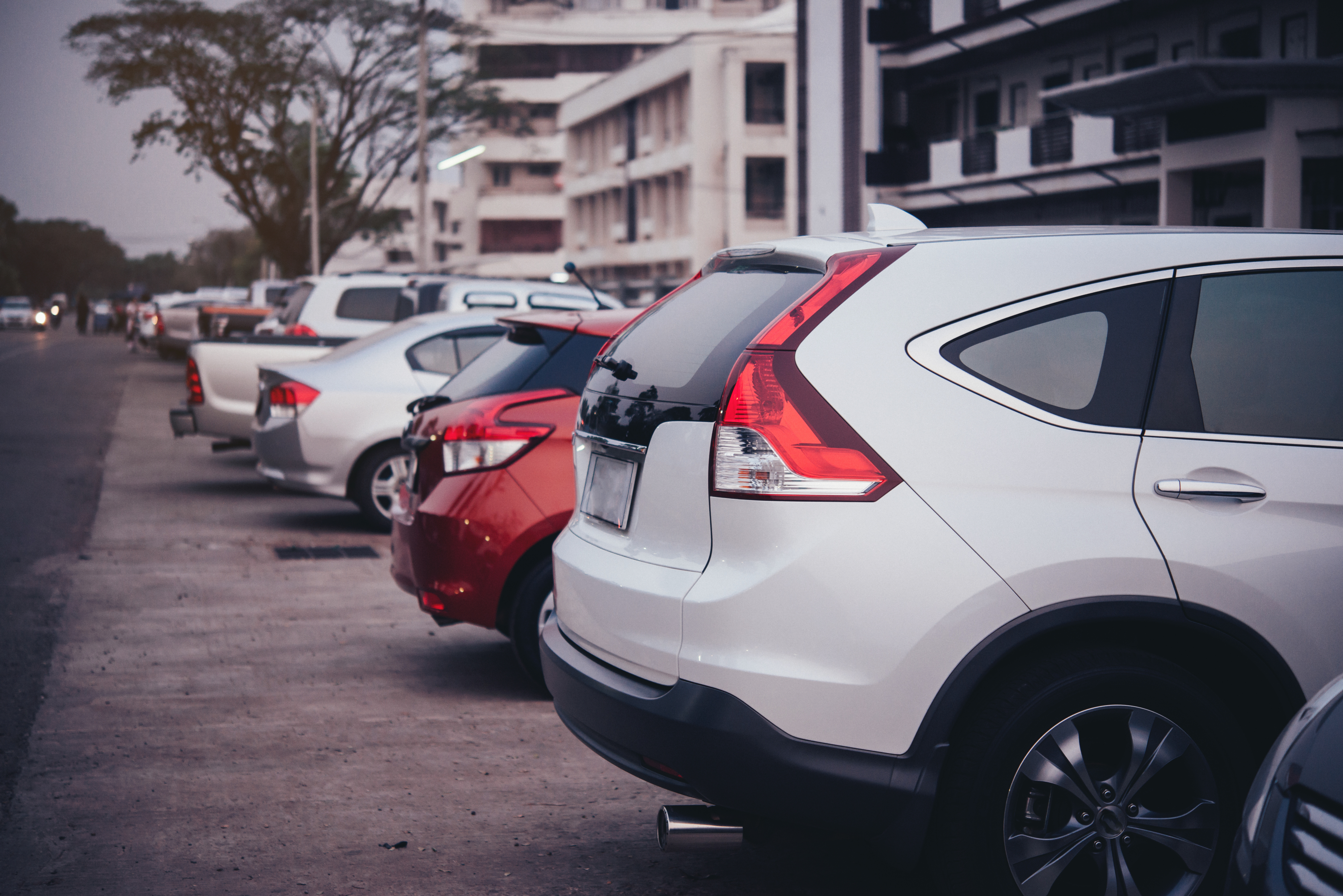Cars at port